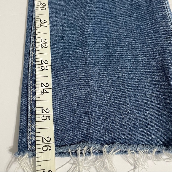 GAP Women's Vintage Slim Mid Rise Cropped Blue Denim Jeans Size 29/8R - Picture 8 of 10